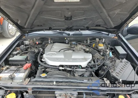 2001 Infiniti Qx4 из США, поврежденный, VIN JNRDR07Y41W112284